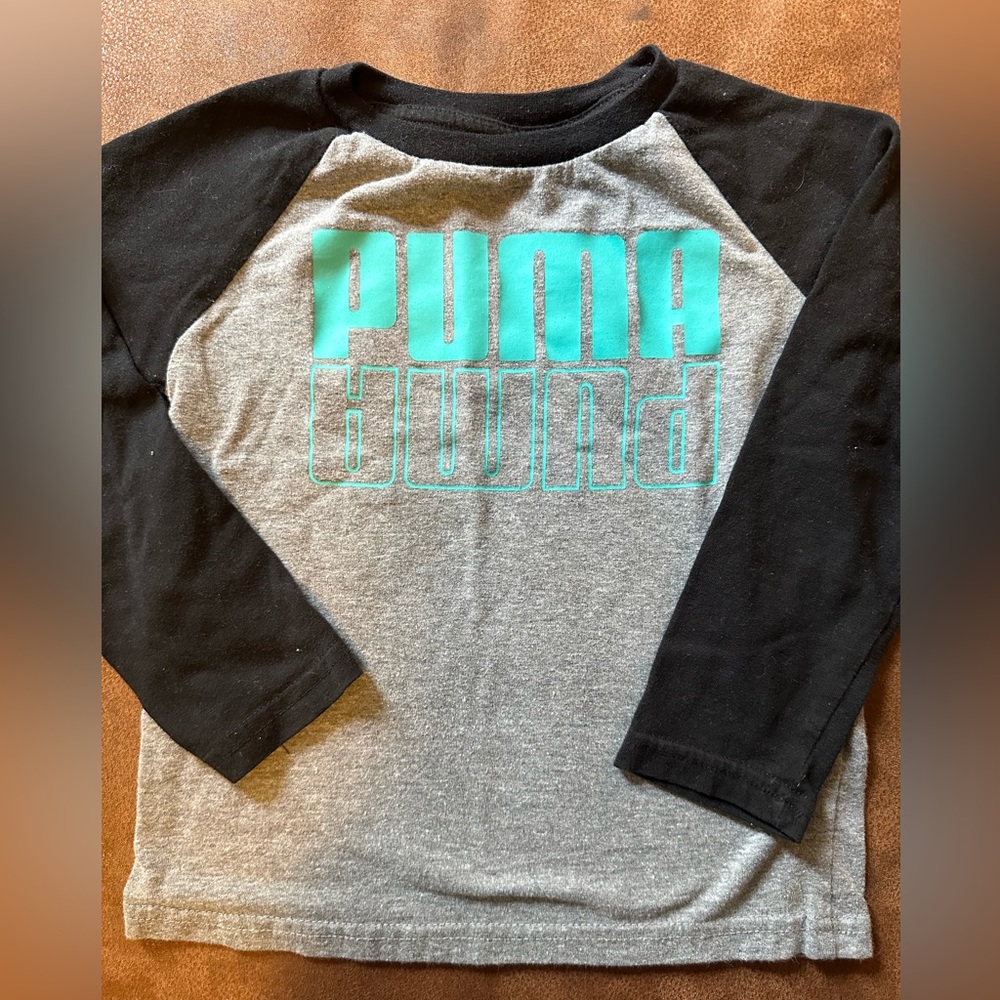 Kids Puma Long Sleeve Tee
